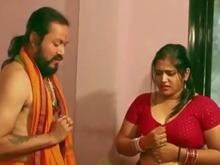Medicine man treats the chubby Indian Milf by bussing her